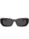 Prada Rectangle-frame Sunglasses In Multicolor