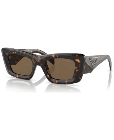 PRADA SYMBOLE CAT EYE WOMEN'S SUNGLASSES, PR 13ZS