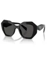 Prada Geometric Sunglasses In Black