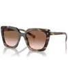 Prada Signature Square Women's Sunglasses, Pr 23zs In Caramel Tortoise