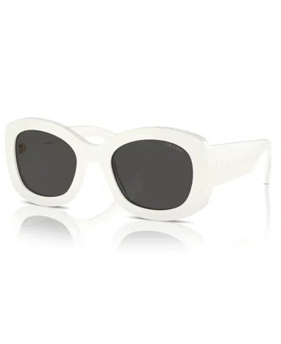 PRADA OVAL WOMEN'S SUNGLASSES, PR A13S