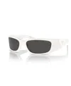 Prada Woman Sunglasses Pr A14s In Bone