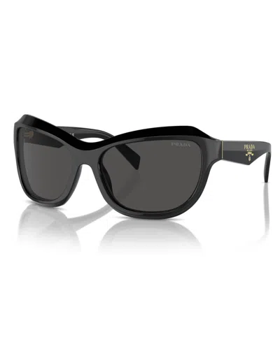 PRADA SWING BUTTERFLY WOMEN'S SUNGLASSES, PR A27S