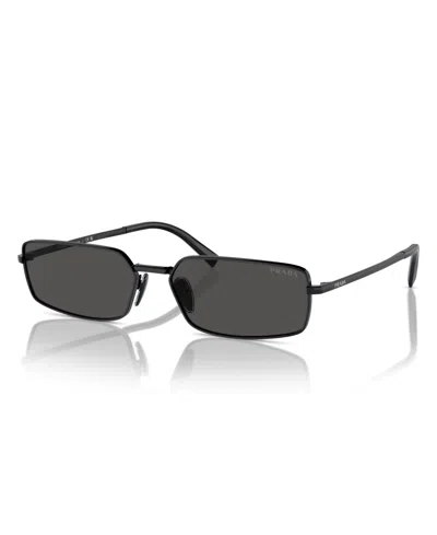 PRADA SIGNATURE RECTANGULAR WOMEN'S SUNGLASSES, PR A60S