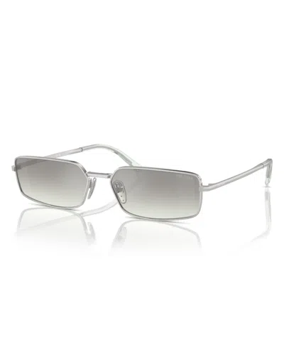 Prada Women's Sunglasses, Pr A60s In Silver