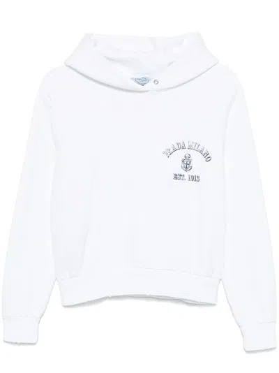 Prada Women Sweatshirt With Logo