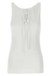 Prada Women Tank Top In White