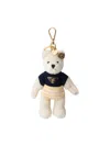 Prada Women's Teddy Bear Key Ring Charm With Metal Ring In Multi