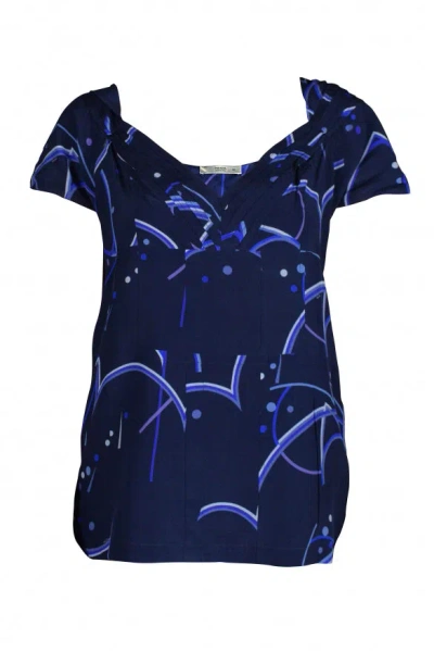 Prada Women Top In Blue