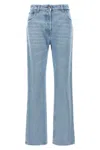 PRADA PRADA WOMEN TRIANGLE LOGO JEANS