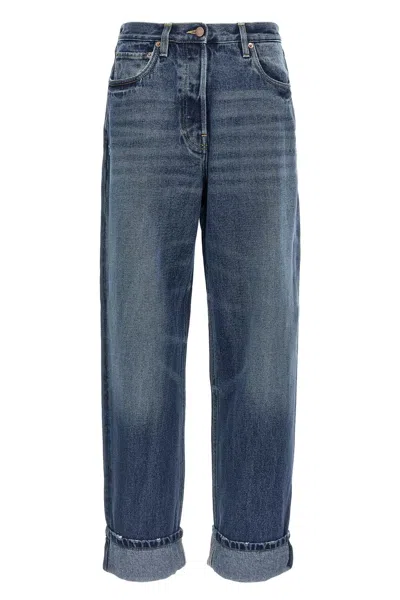 Prada Light Blue Cotton Jeans