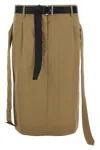 PRADA PRADA WOMEN TWILL SKIRT