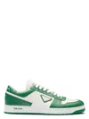 Prada Downtown Leather Sneakers