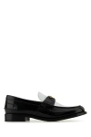 Prada Two-tone Leather Loafers In Multicolor