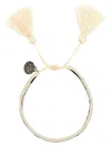 Prada Women's Two-tone Suede And Fabric Bracelet | 1ib6572hiv Color F0k74