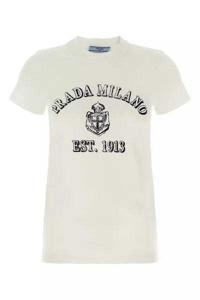 PRADA PRADA WOMEN VINTAGE LOGO T-SHIRT