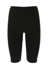 Prada Black Viscose Blend Leggings