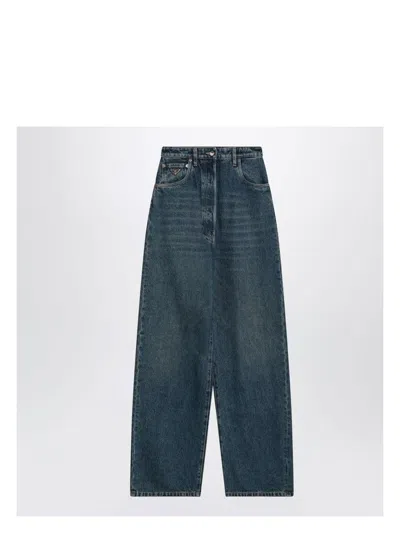 Prada Women's Wide-leg Jeans