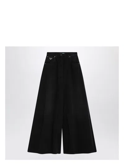 Prada Women's Wide-leg Jeans