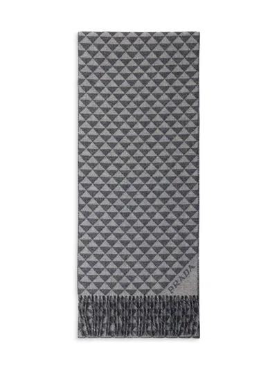 Prada Women's Wool And Cashmere Scarf In Multi
