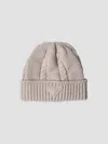 Prada Wool Beanie In Neutral