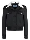 Prada Coats & Jackets In Black