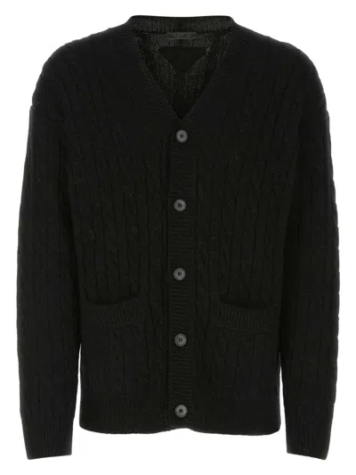 PRADA WOMEN'S WOOL BLEND OVERSIZE CARDIGAN