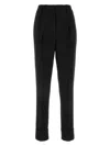 Prada Black Wool Blend Pant