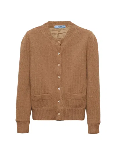 PRADA WOMEN'S WOOL CARDIGAN