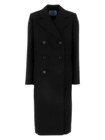 PRADA WOMEN'S WOOL COAT