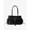 Prada Medium Explore Leather Tote Bag In Black
