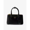 Prada Womens Black Galleria Medium Saffiano-leather Tote Bag