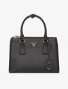 Prada Womens Black Galleria Small Saffiano-leather Tote Bag In Black