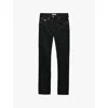 Prada Straight-leg Belted Pants In Black