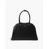 Prada Medium Saffiano Leather Tote Bag In Black