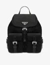 Prada Small Backpack With Adjustable Shoulder Straps In Black