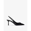 Prada Woman Black Pumps In Black