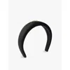 Prada Re-nylon Headband In Black
