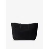 Prada Womens Black Re-nylon Large Woven Tote Bag In Black