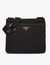Prada Womens Black Re-nylon Nylon Shoulder Bag In Black