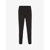Prada Kid Mohair Pants In Black
