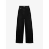 Prada Straight-leg Belted Pants In Black