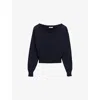 Prada Cotton Sweater In Blue