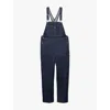Prada Womens Blue Jumpsuit In Selvedge Denim Dungarees In Blue