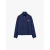 Prada Long-sleeved Zipper Casual Jacket In Blue