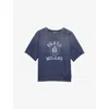 Prada Blue Cotton Fleece T-shirt