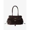 Prada Explore Medium Nappa Leather Tote Bag In Brown