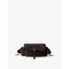 Prada Explore Medium Nappa Leather Shoulder With Flap Bags In Brown