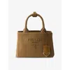 Prada Giardiniera Canvas Tote Bag