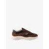 Prada Suede Sneakers In Multi